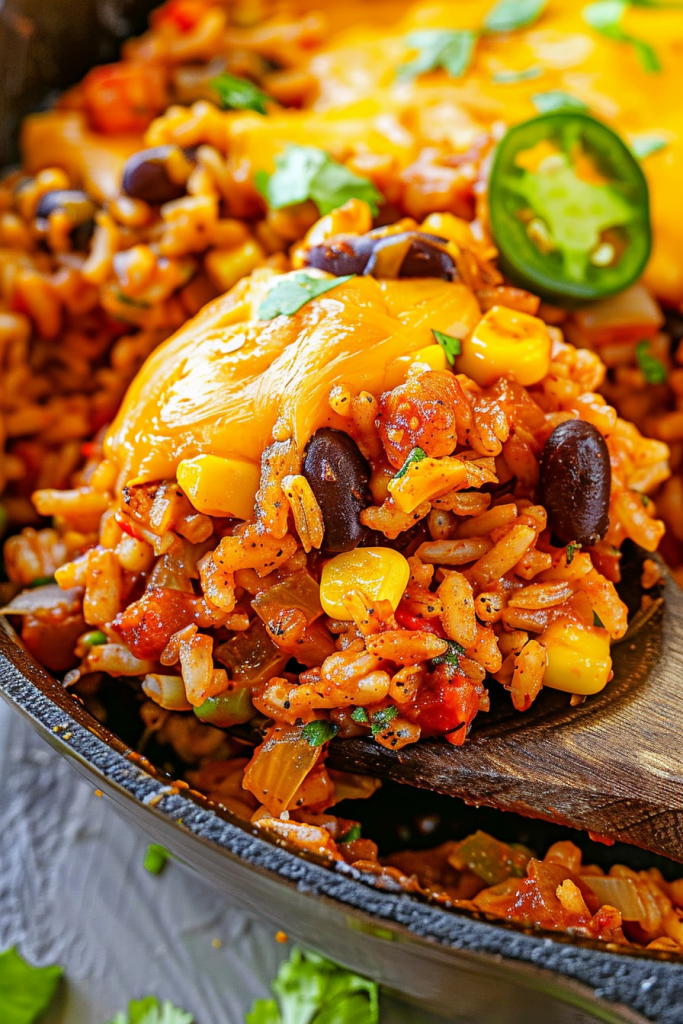 One Pot Mexican Rice Casserole