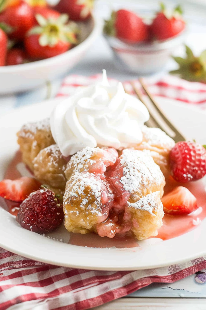 Strawberry Dumplings