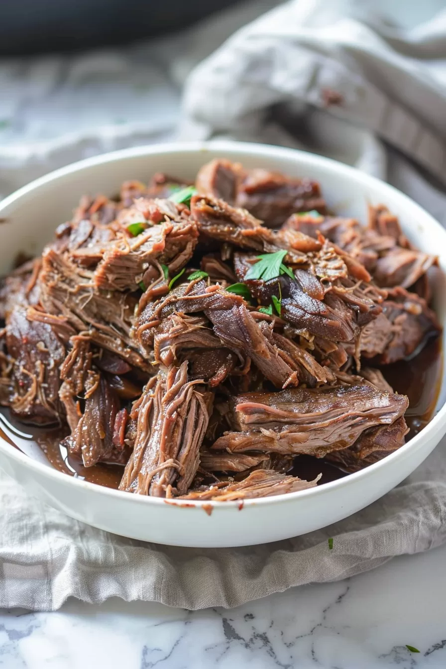 Slow Cooker Balsamic Beef