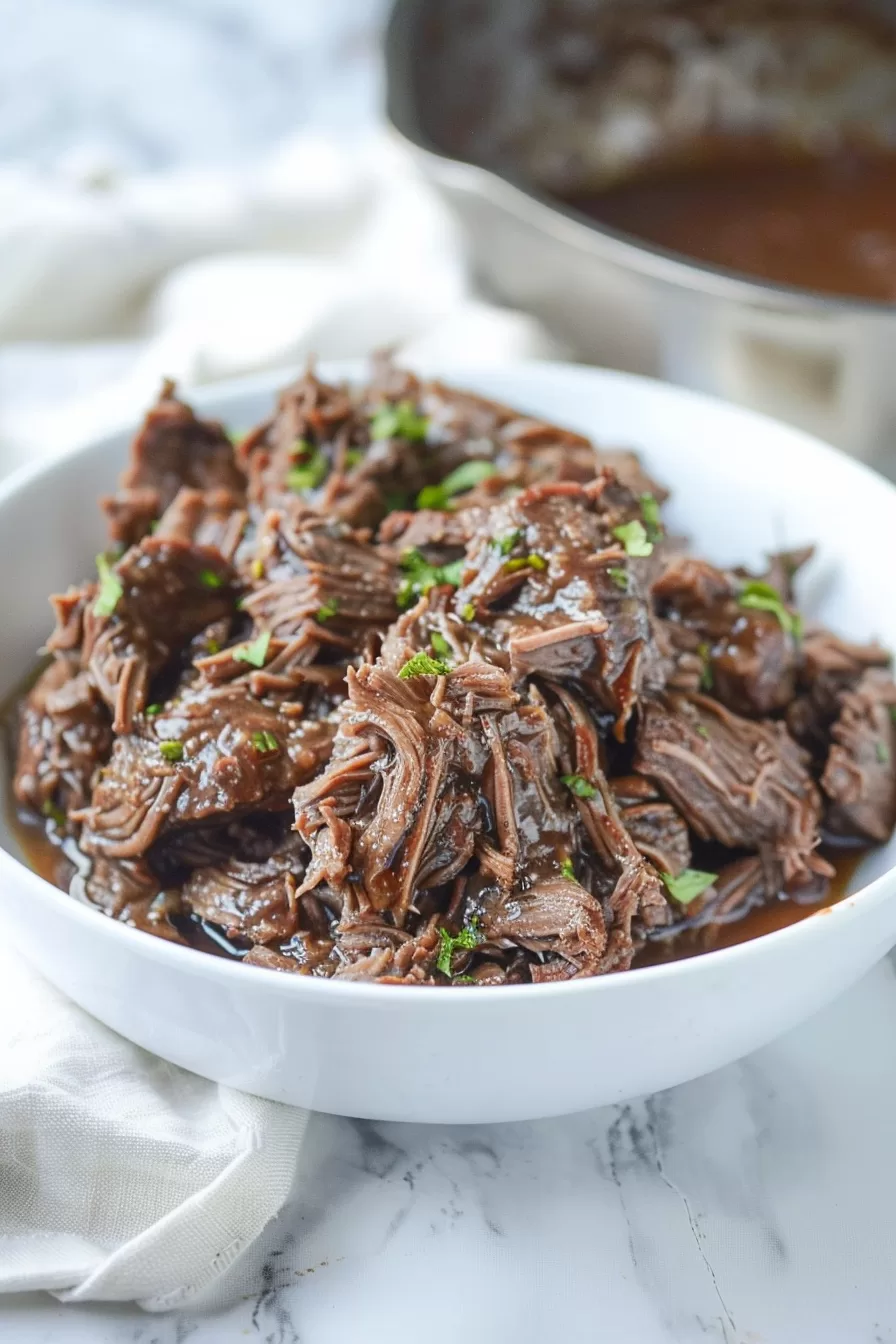 Slow Cooker Balsamic Beef