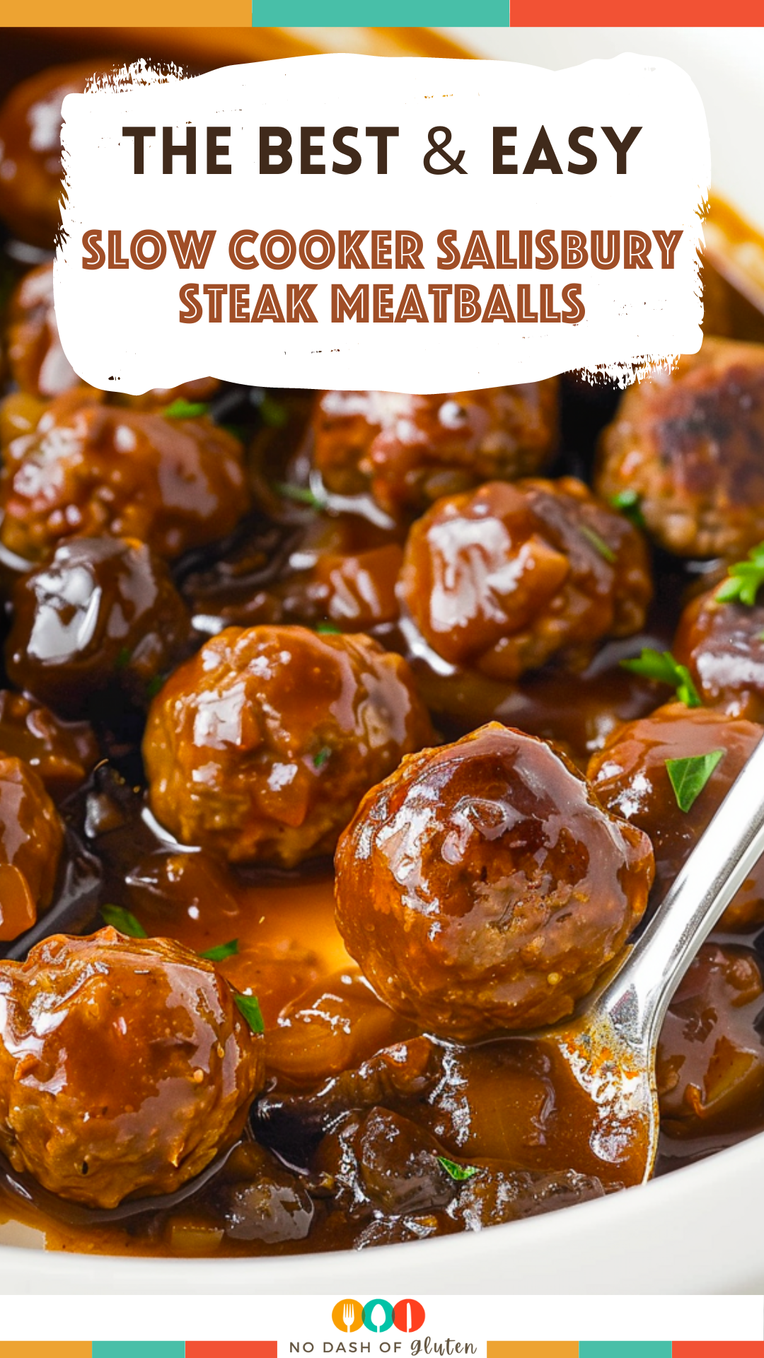 Slow Cooker Salisbury Steak Meatballs Recipe