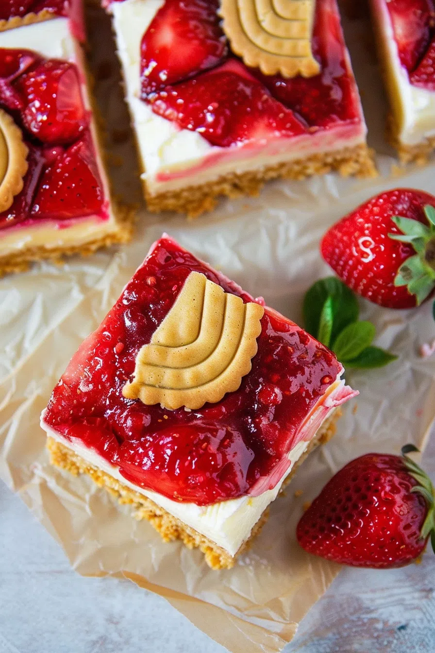 Strawberry Cheesecake Bars