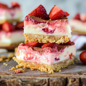 Strawberry Cheesecake Bars