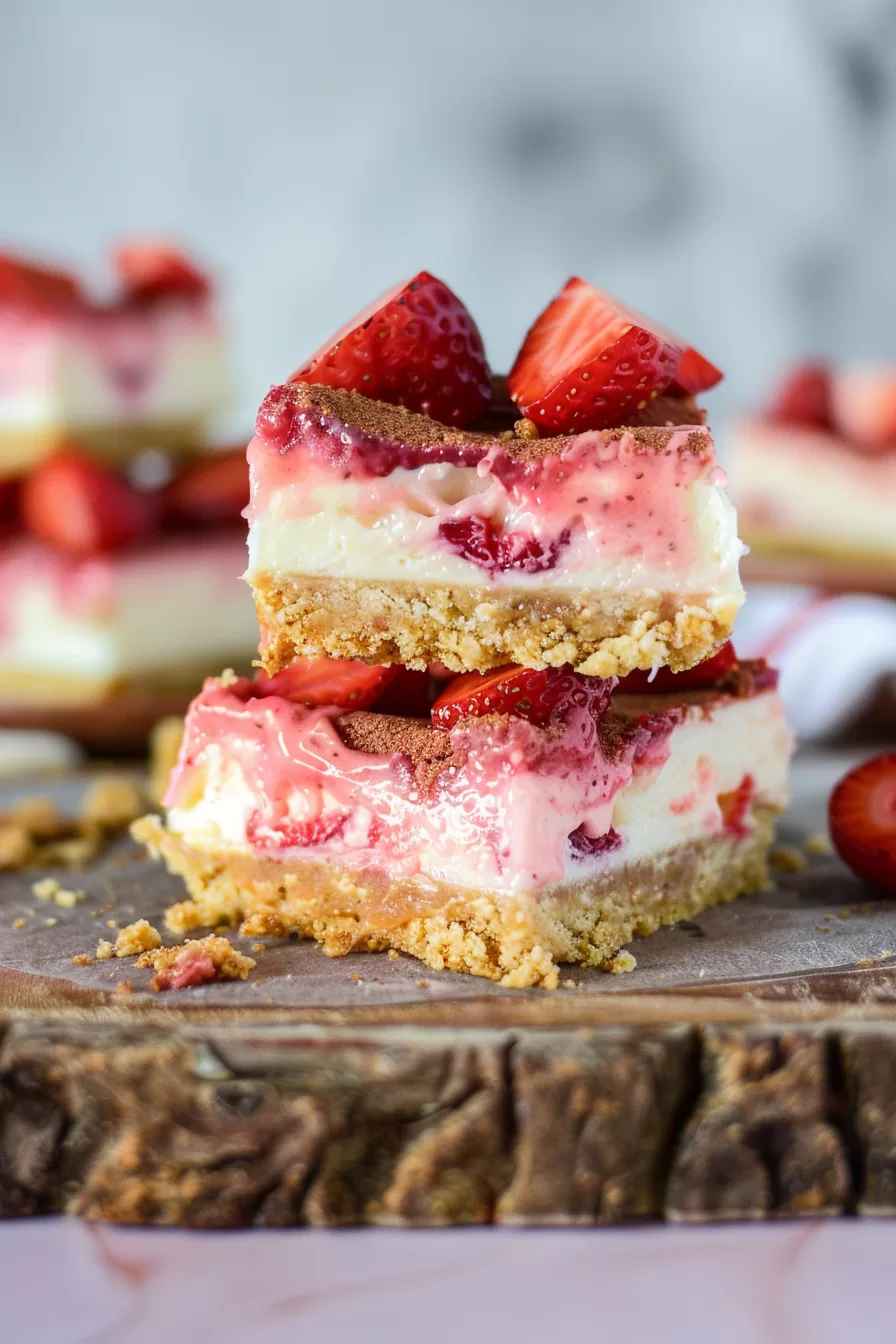 Strawberry Cheesecake Bars