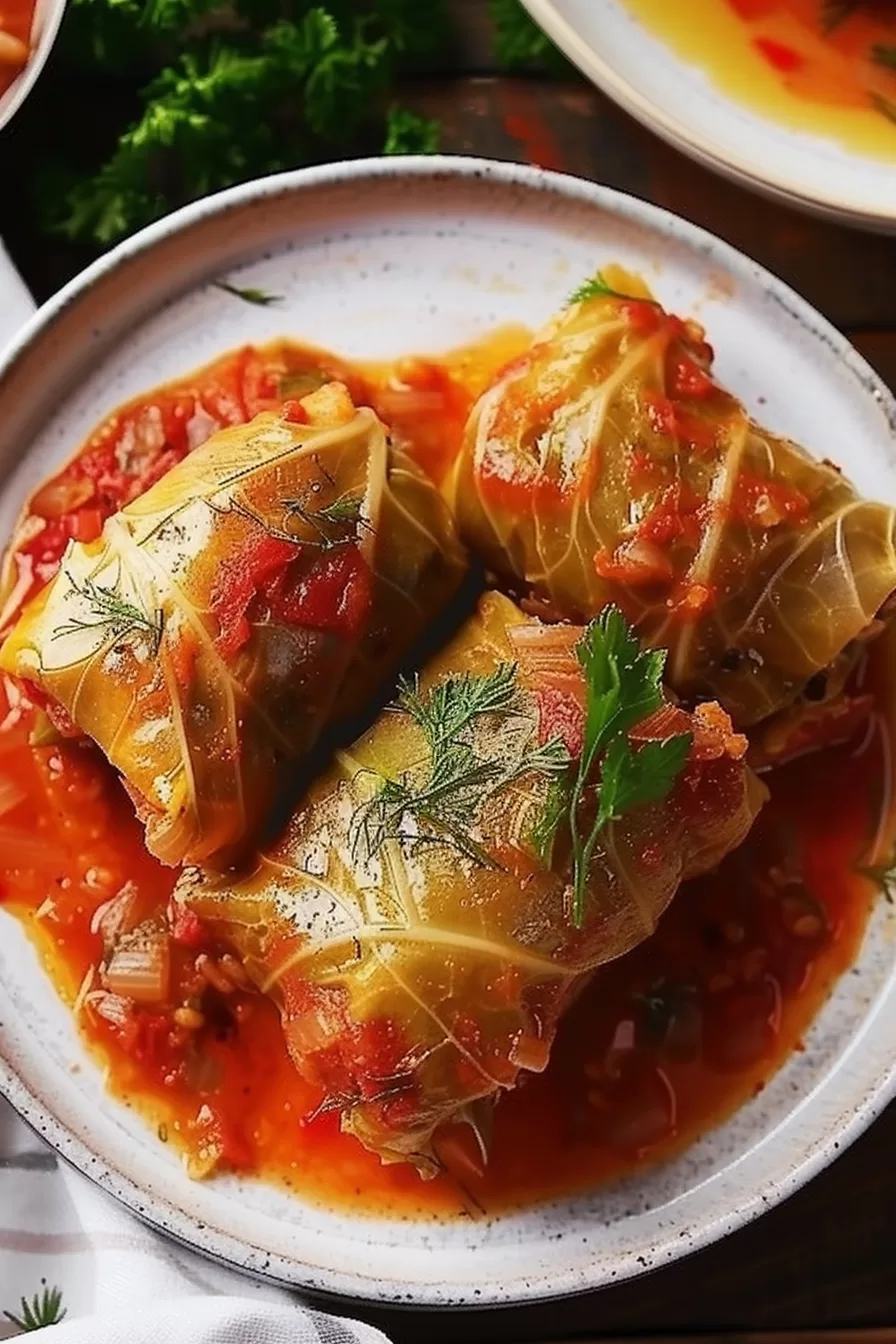 Stuffed Cabbage Leaves