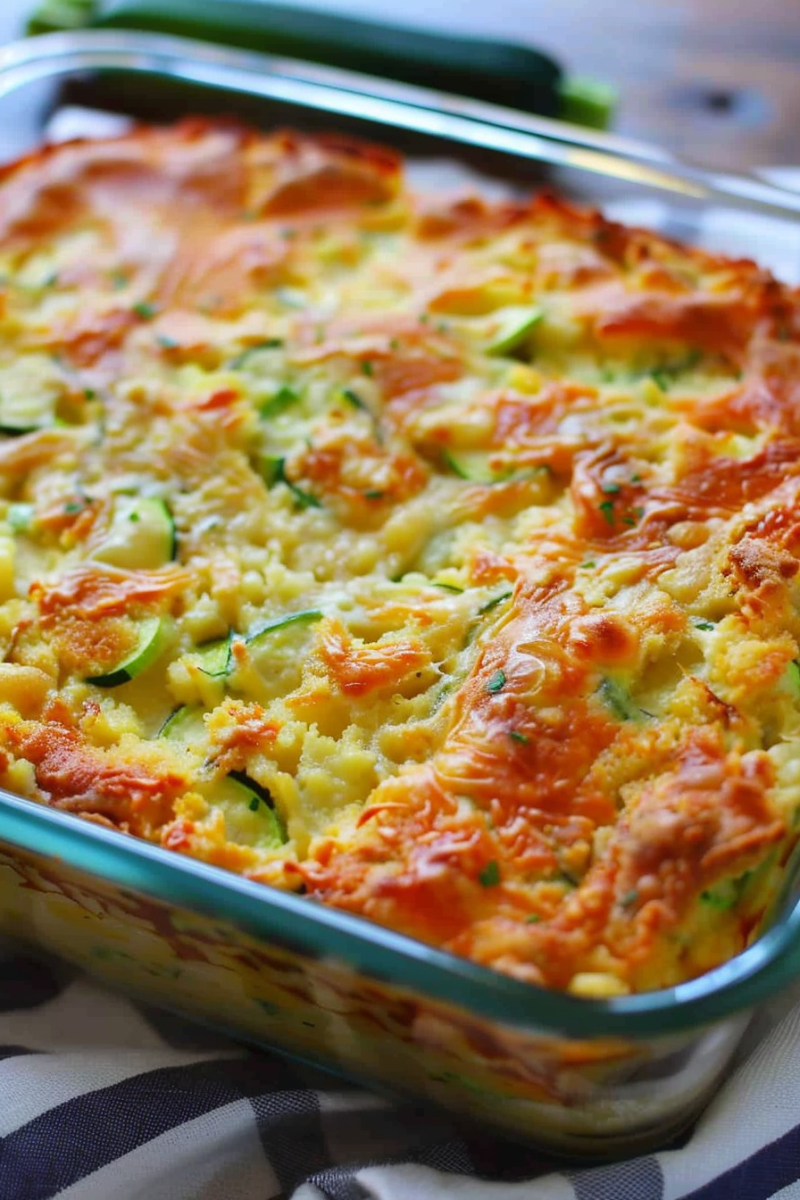 Zucchini Cornbread Casserole 4855