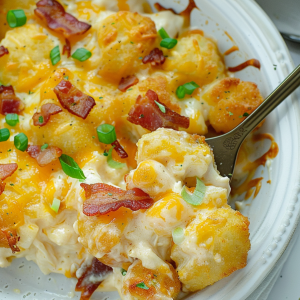 Bacon Ranch Tater Casserole