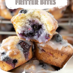 Blueberry Burst Fritter Bites