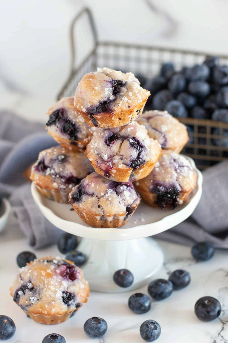 Blueberry Burst Fritter Bites