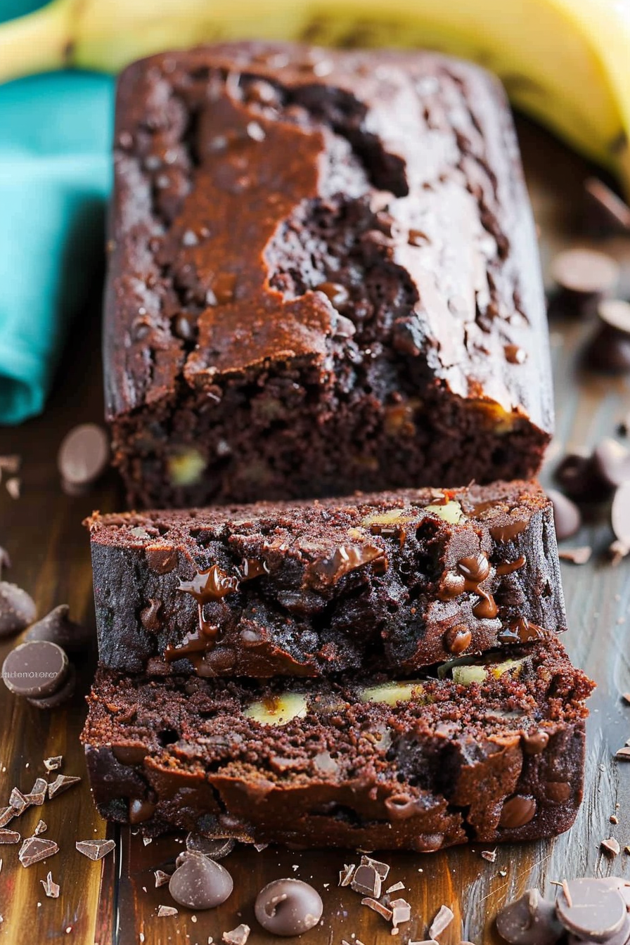 Best Chocolate Banana Bread