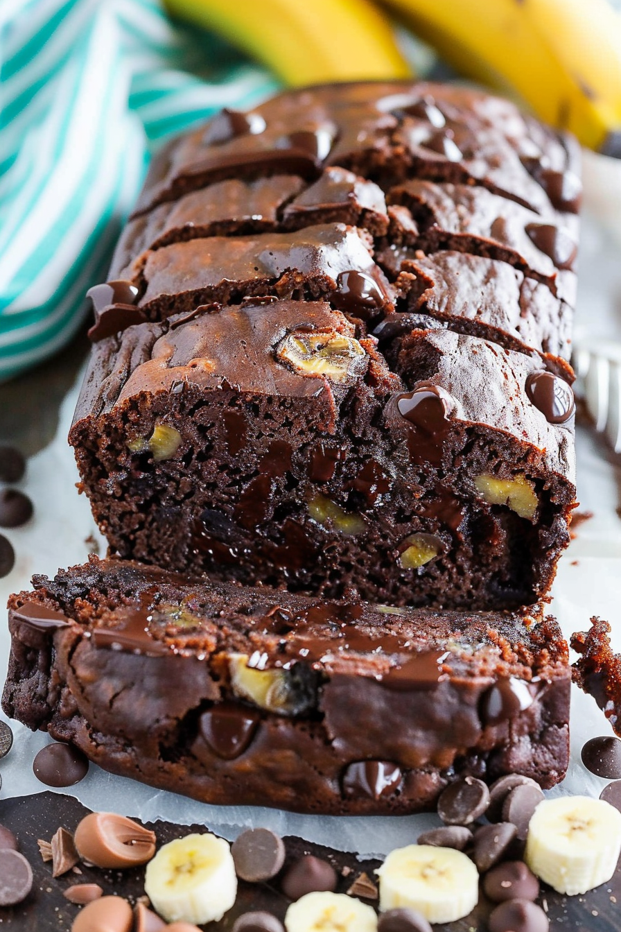 Best Chocolate Banana Bread