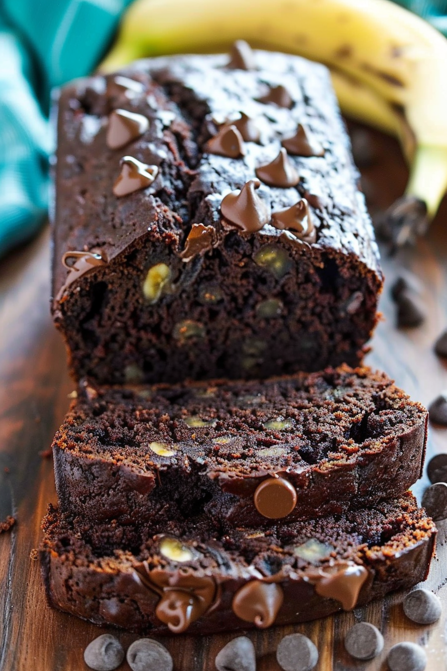 Best Chocolate Banana Bread