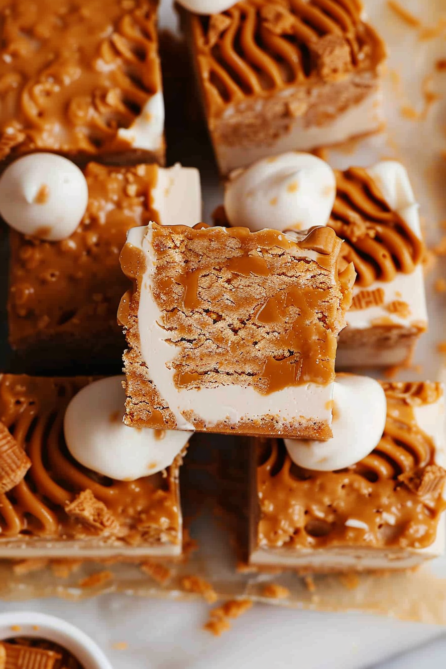 Biscoff Rice Krispie Treats