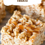 Biscoff Rice Krispie Treats!