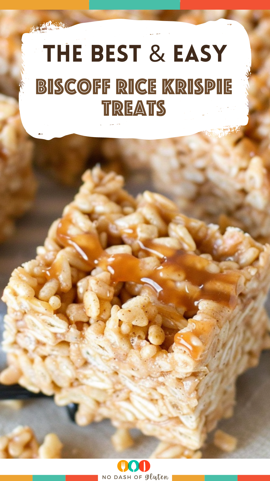 Biscoff Rice Krispie Treats!