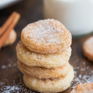 Crunchy Caramel Churro Cookies