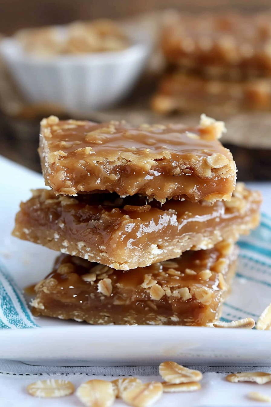 Caramel Crush Bars