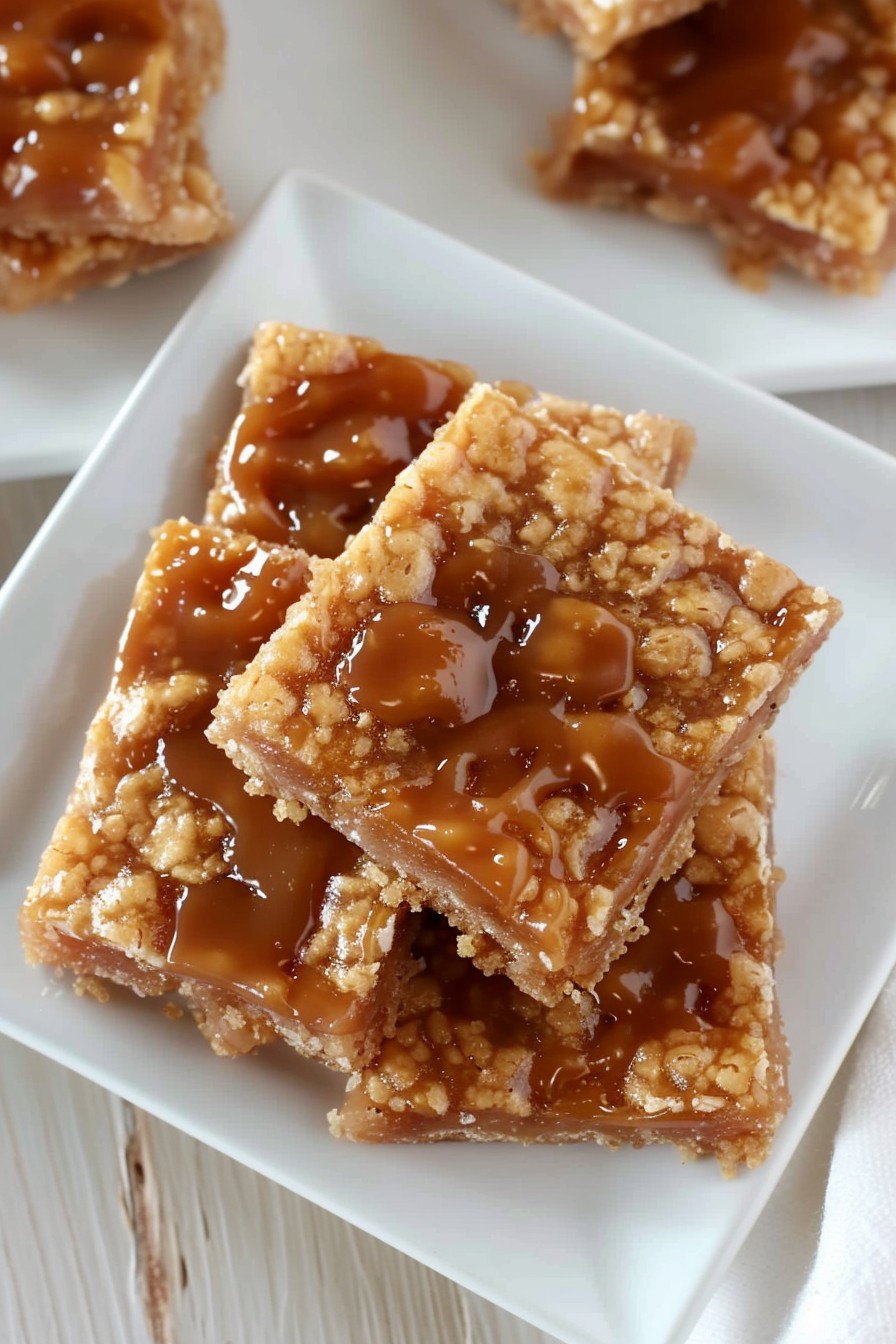 Caramel Crush Bars