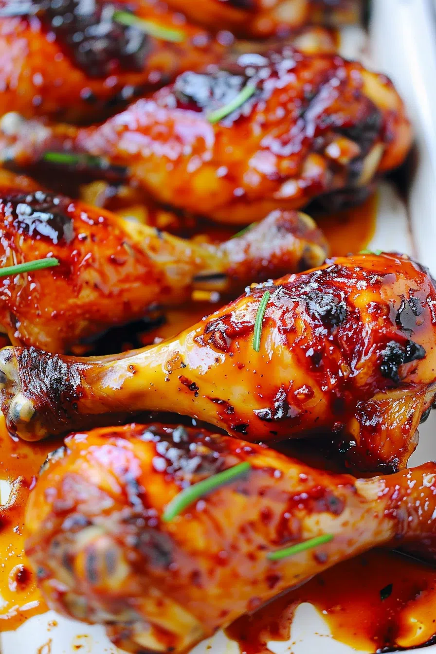 Caramelized Baked Chicken Legs or Wings