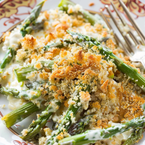 Cheesy Asparagus Casserole