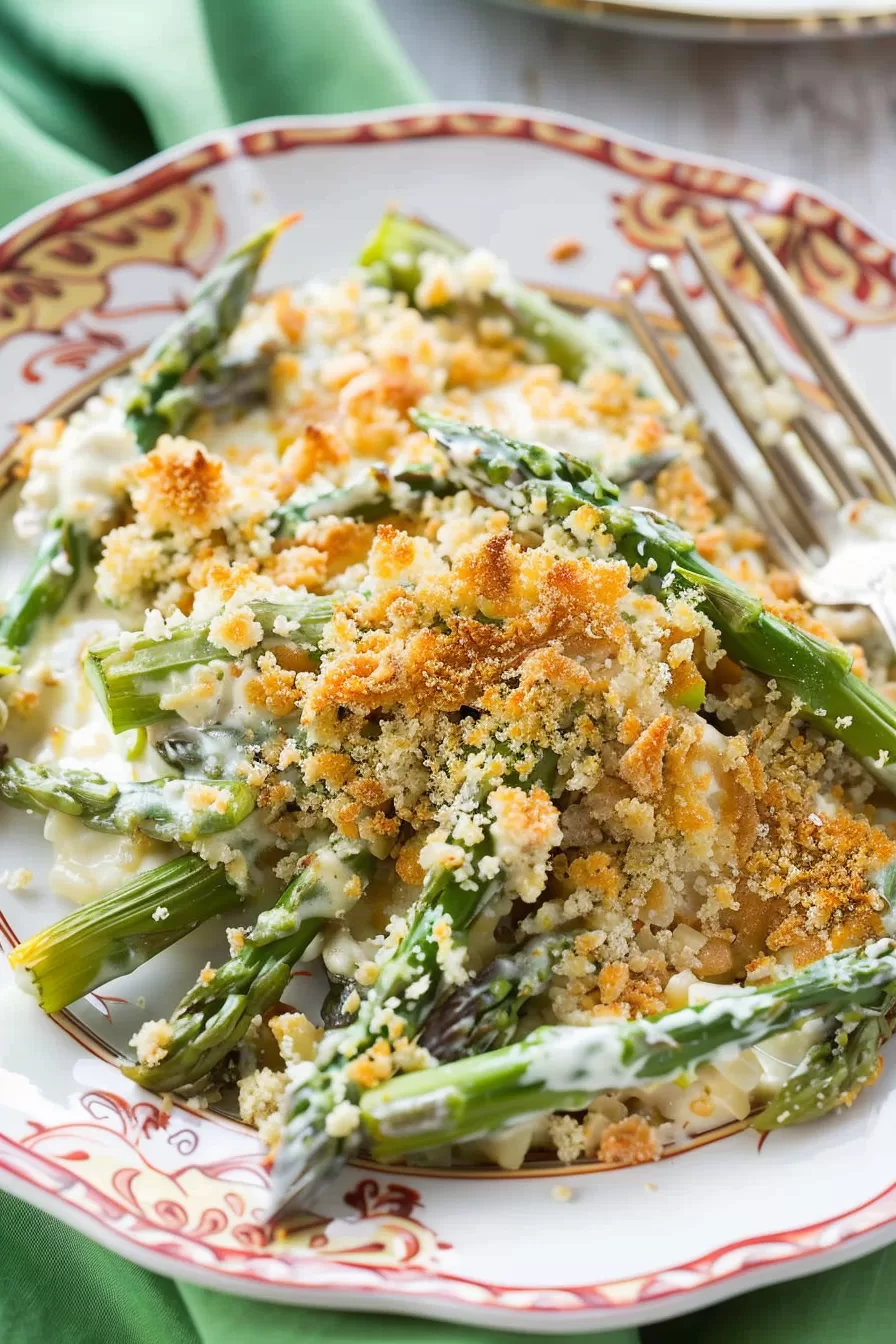 Cheesy Asparagus Casserole