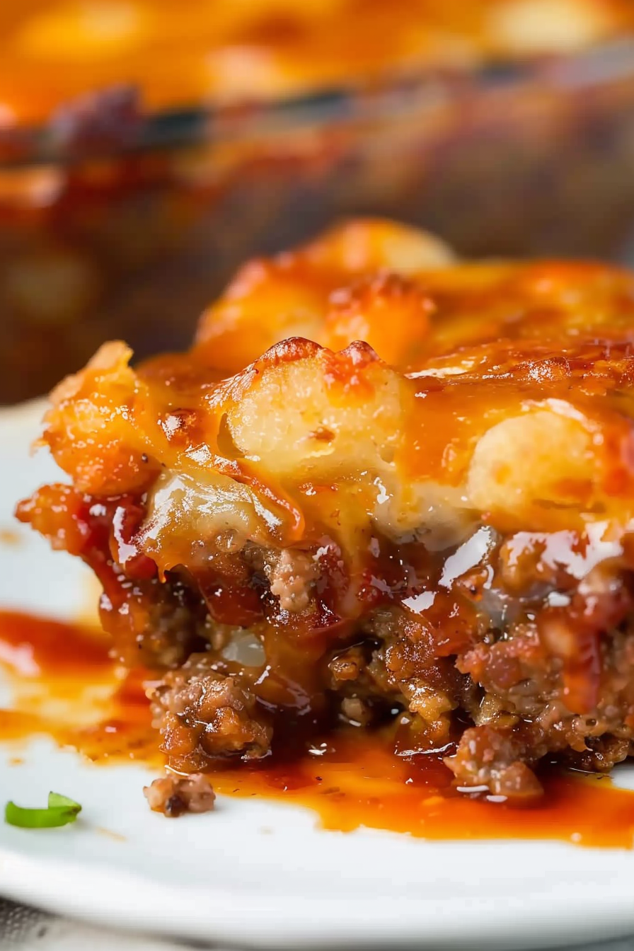 Cheesy Tater Tot Meatloaf Magic