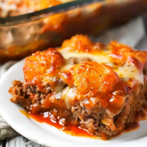 Cheesy Tater Tot Meatloaf Magic