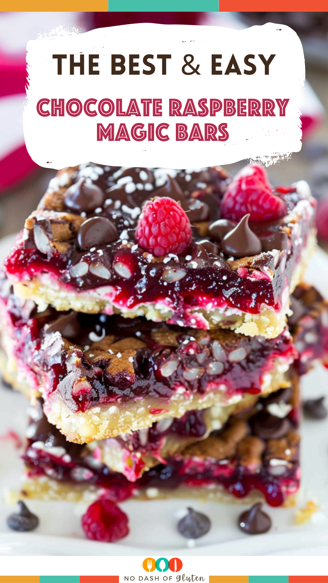 Chocolate Raspberry Magic Bars