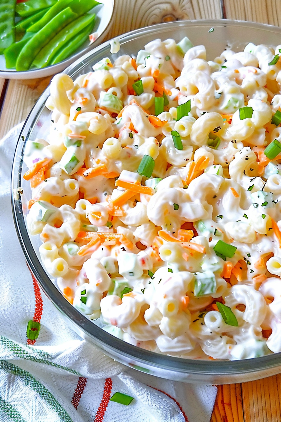 Classic Hawaiian Macaroni Salad recipe