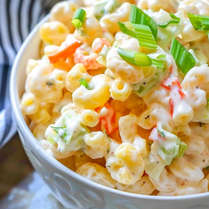 Classic Hawaiian Macaroni Salad recipe