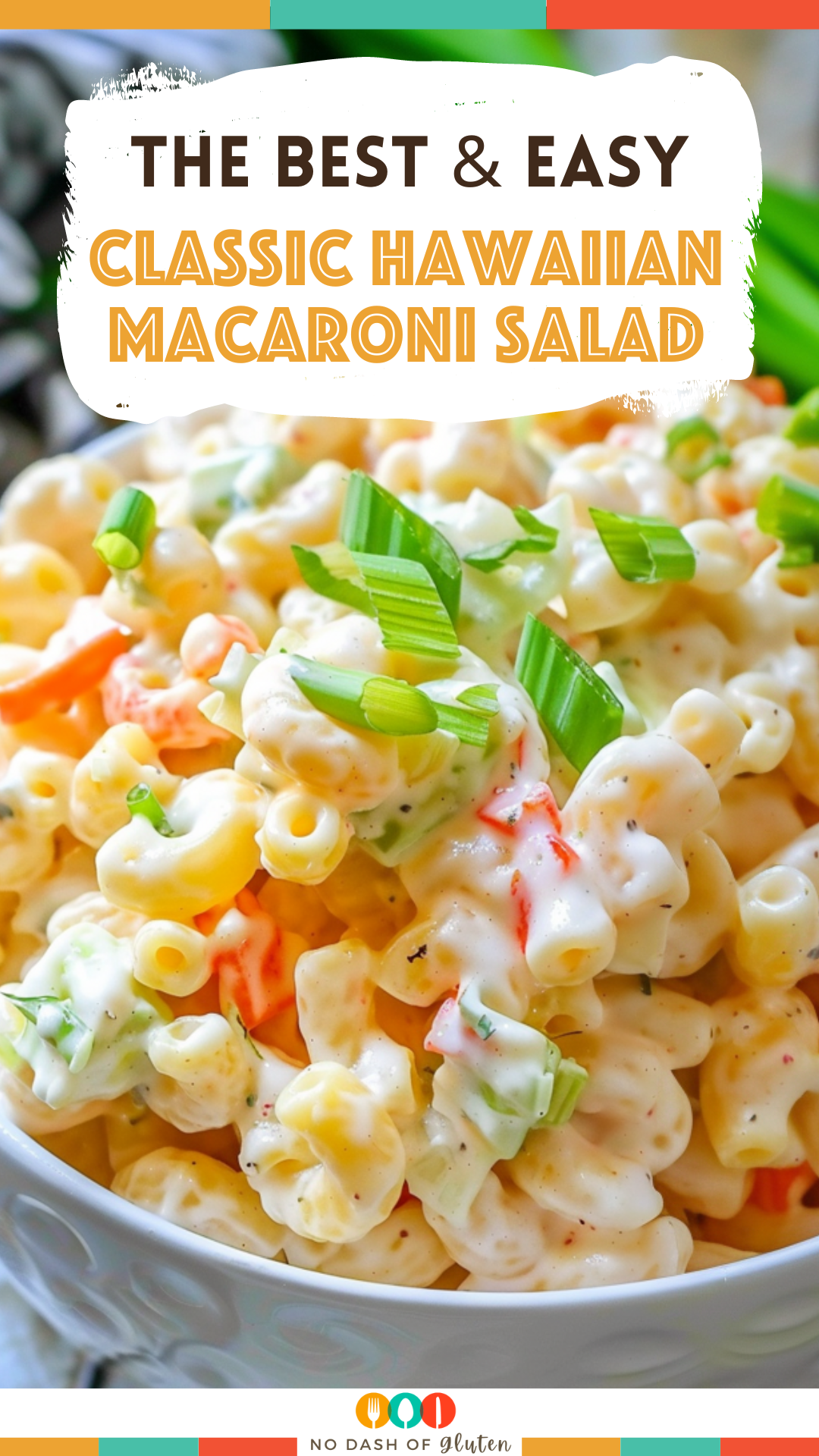 Classic Hawaiian Macaroni Salad recipe