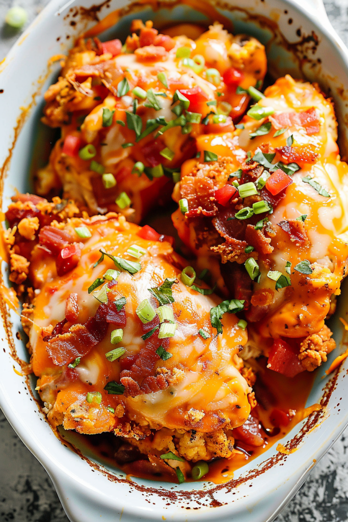 Cheesy Chicken Breast Bake