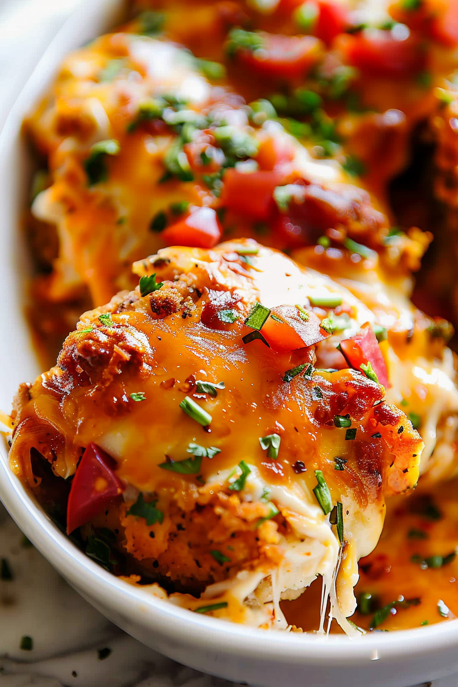 Cheesy Chicken Breast Bake