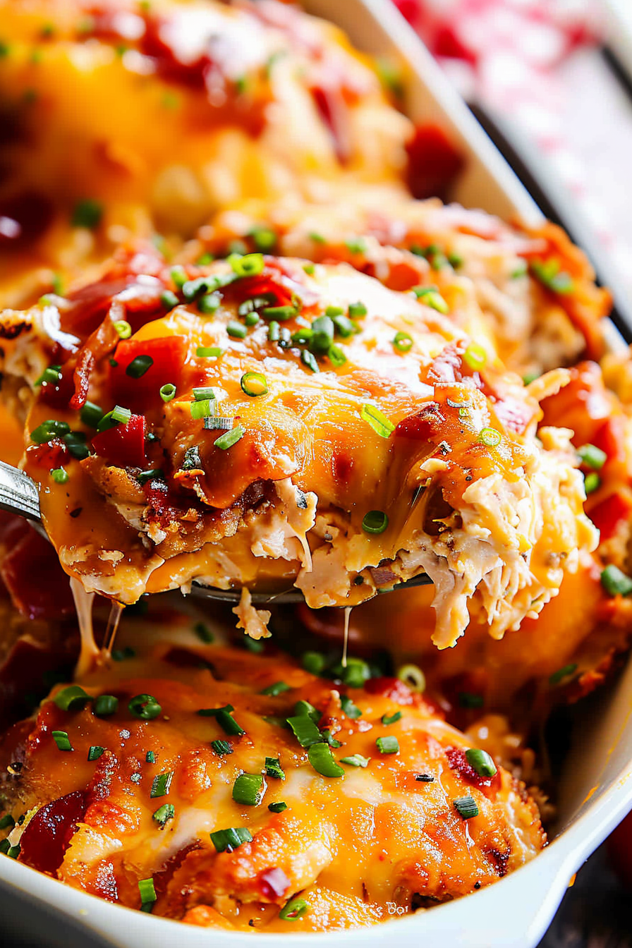 Cheesy Chicken Breast Bake