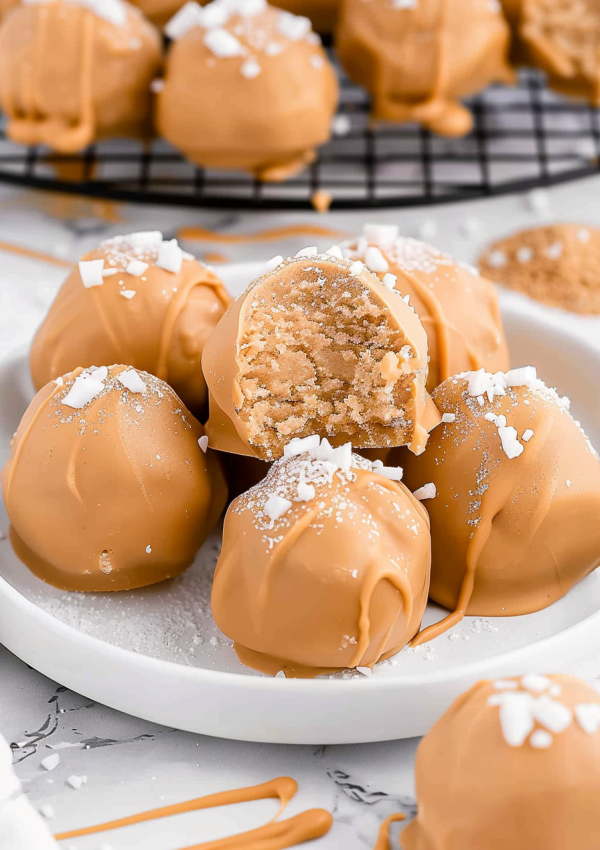 Creamy Caramel Cheesecake Morsels