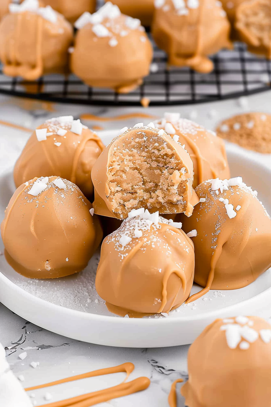 Creamy Caramel Cheesecake Morsels