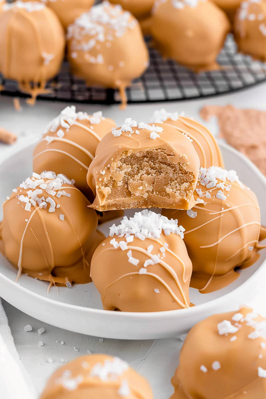 Creamy Caramel Cheesecake Morsels