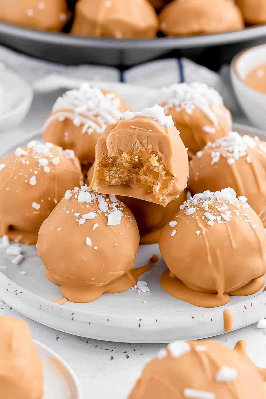 Creamy Caramel Cheesecake Morsels