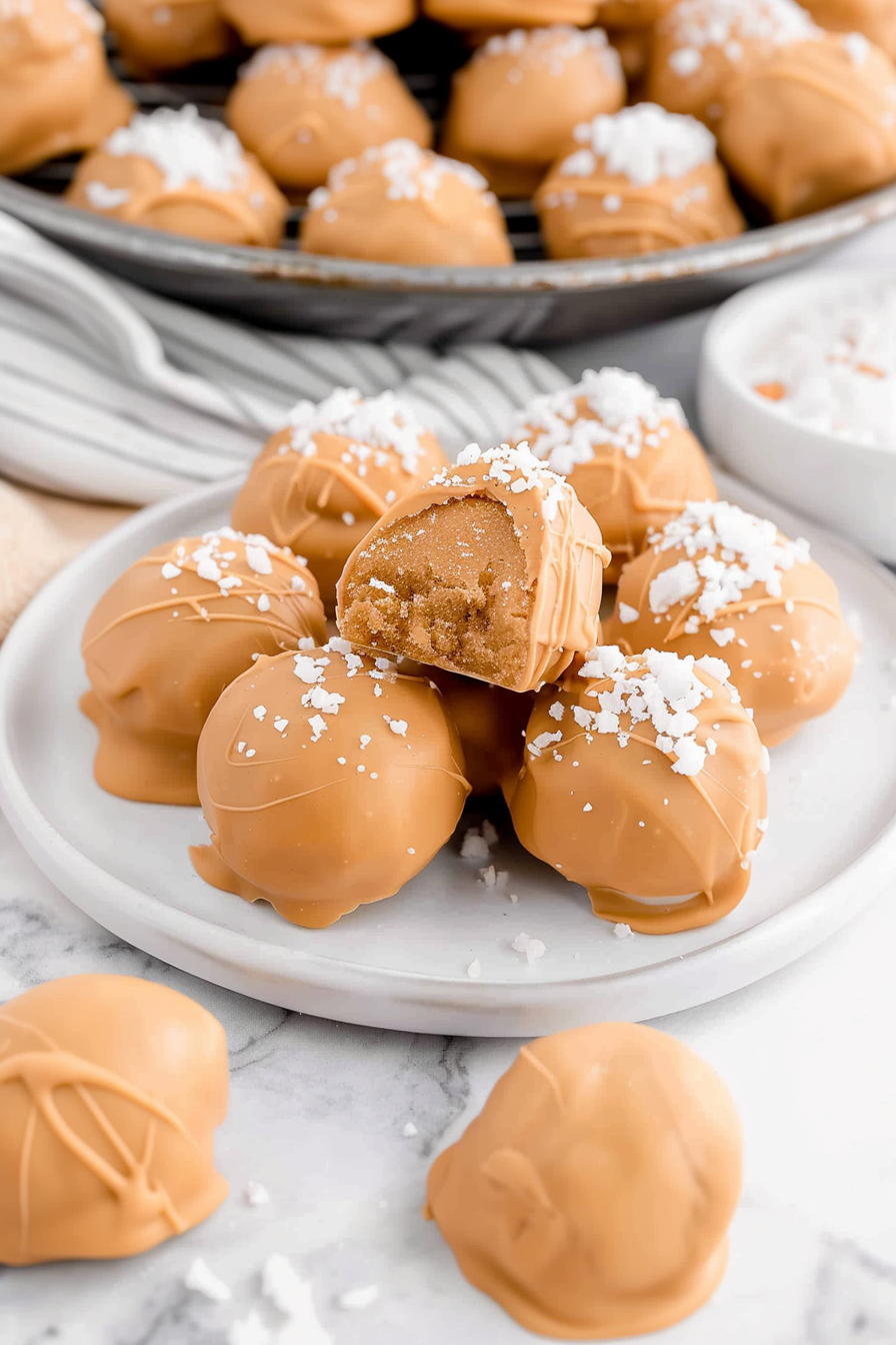 Creamy Caramel Cheesecake Morsels