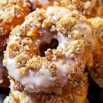 Heavenly Crumb-Topped Baked Donuts