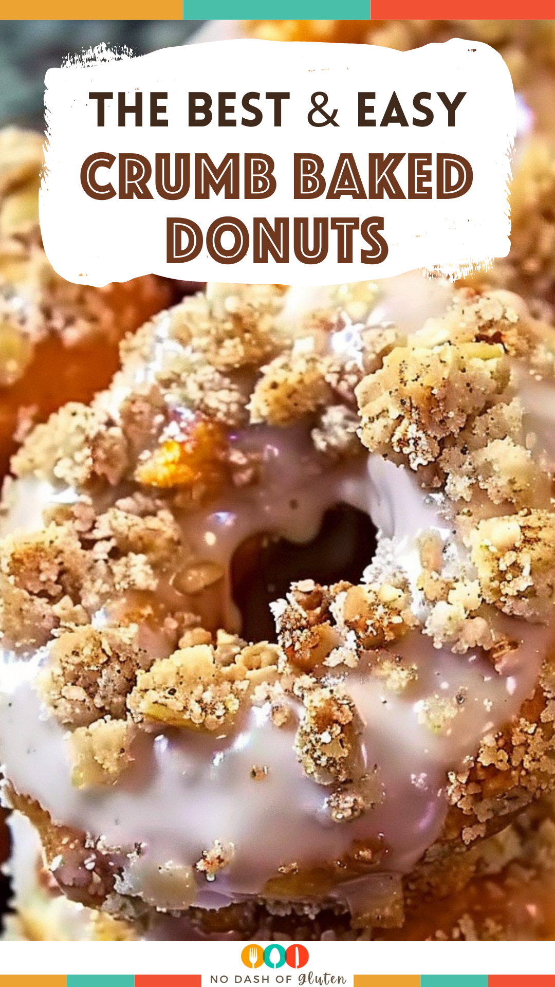 Heavenly Crumb-Topped Baked Donuts