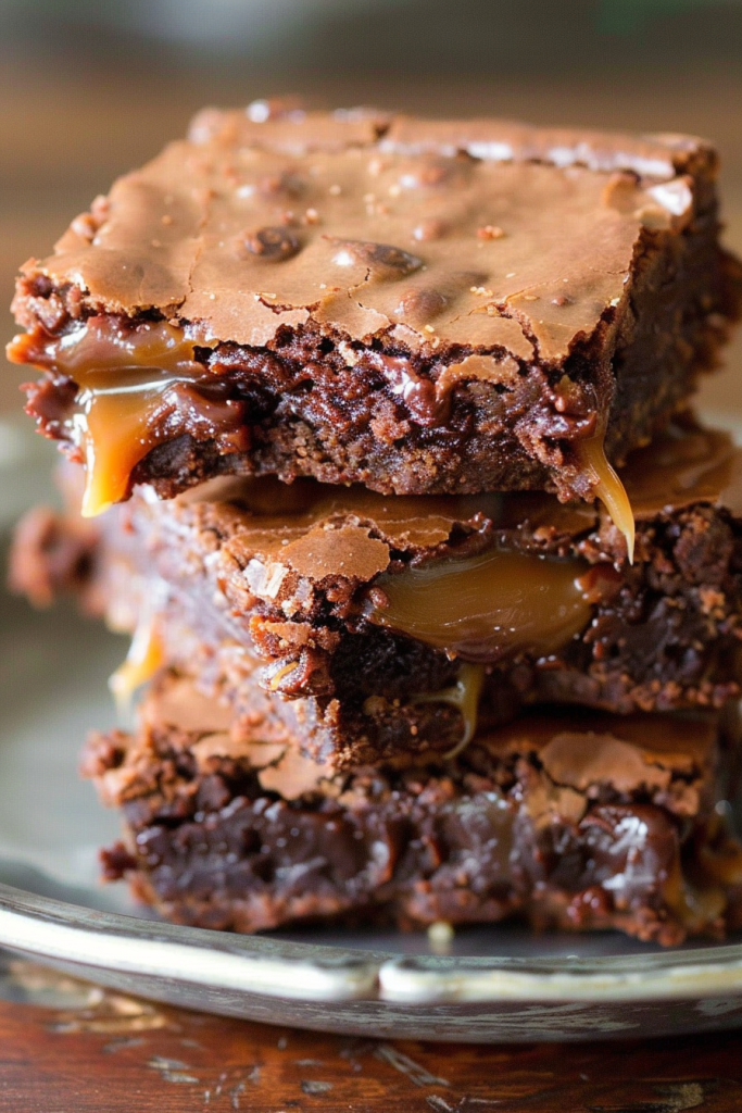 Famous Caramel Brownies