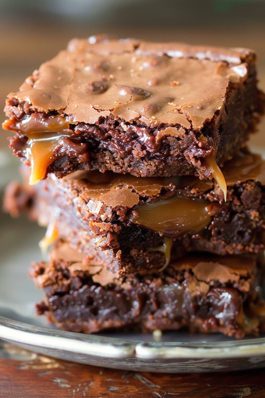 Famous Caramel Brownies