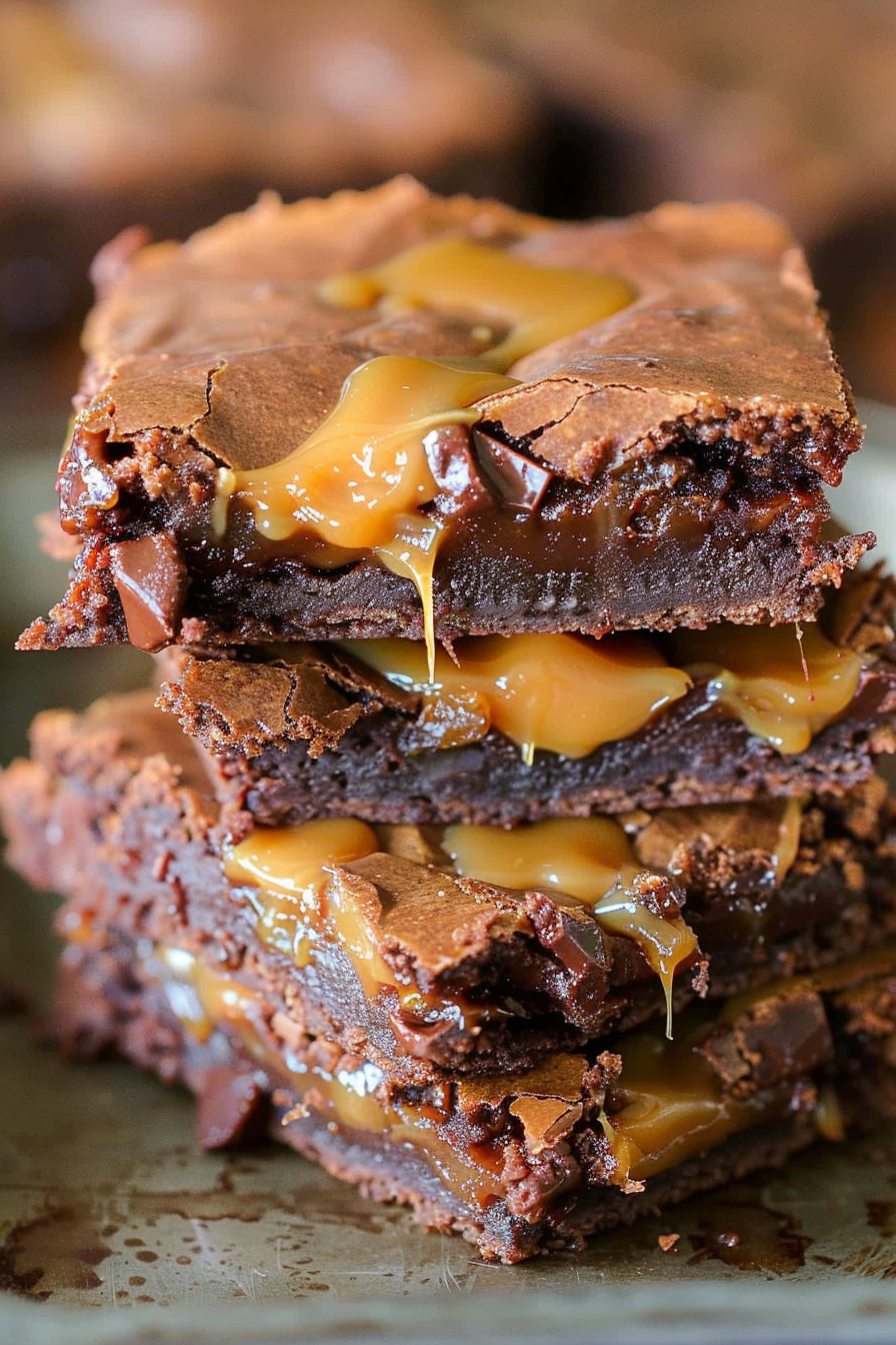 Famous Caramel Brownies