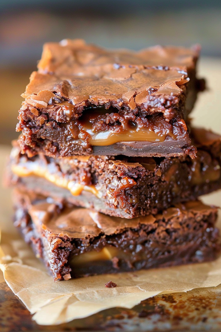 Famous Caramel Brownies