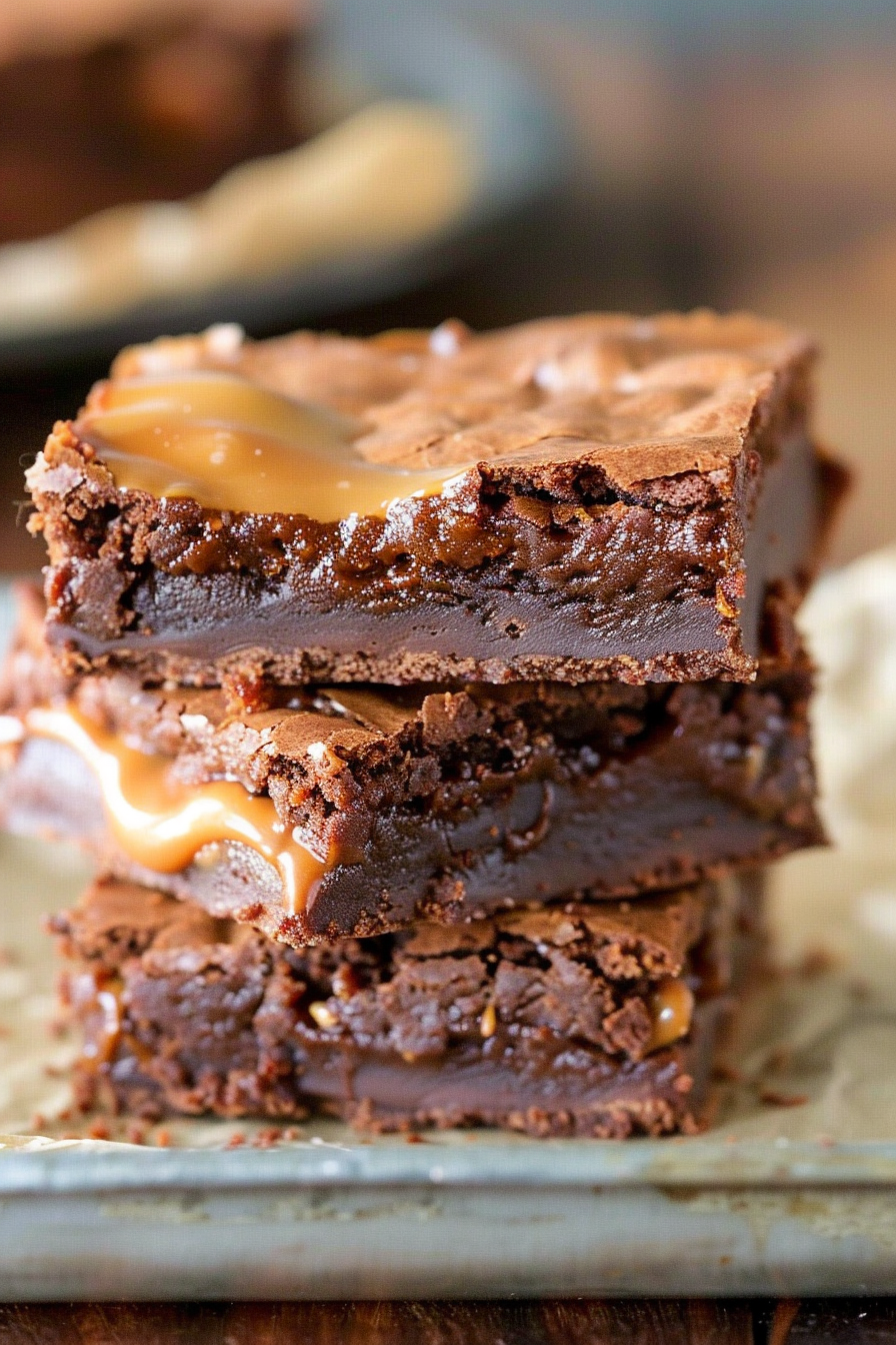 Famous Caramel Brownies