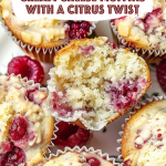 Luscious Raspberry Cream Cheese Muffins with a Citrus Twist