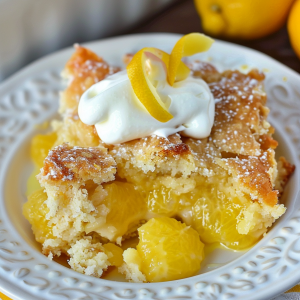 Magic Lemon Cobbler