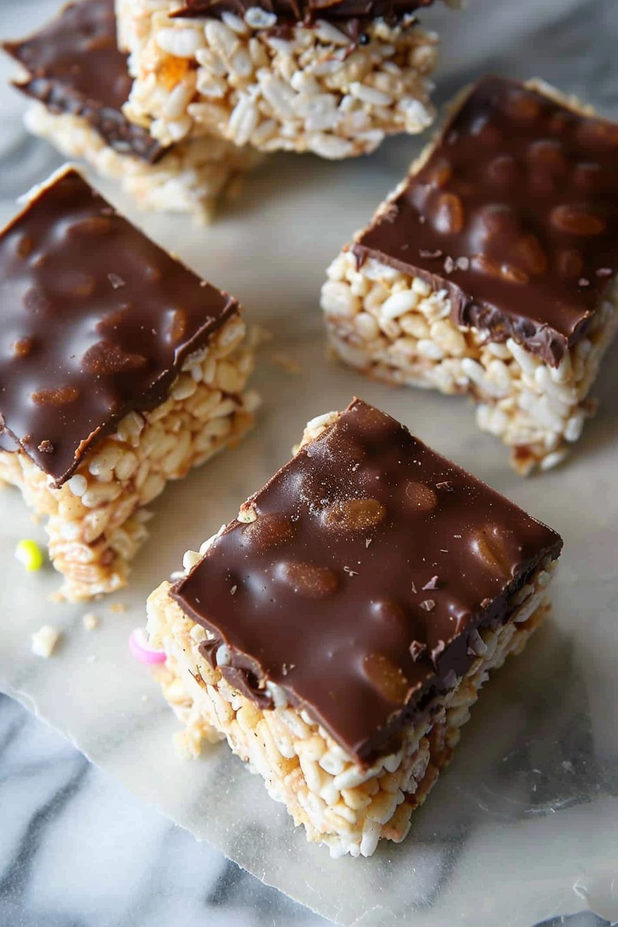 Milky Way Rice Krispie Treats