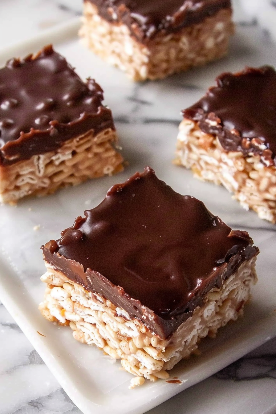 Milky Way Rice Krispie Treats